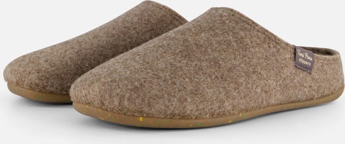 Toni Pons Pantoffels Mona taupe Vilt - Dames - Maat 42