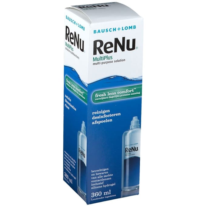 Bausch Lomb Renu Multiplus 360 Bewarings-en-reinigingsoplossing