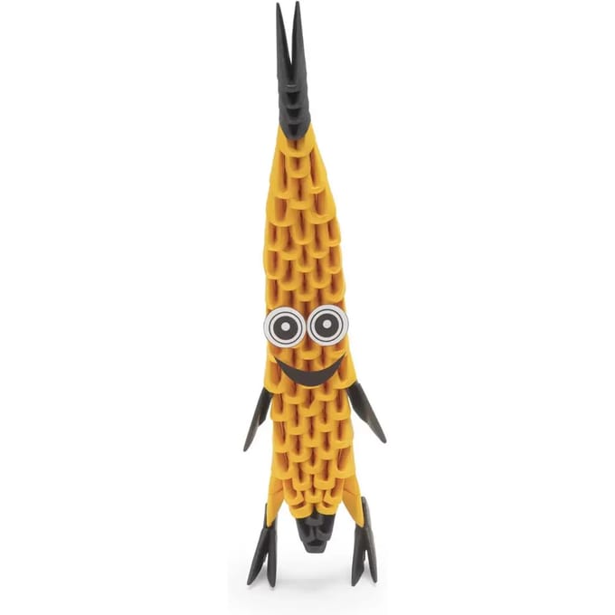 3D Model Origami Banaan- Papier