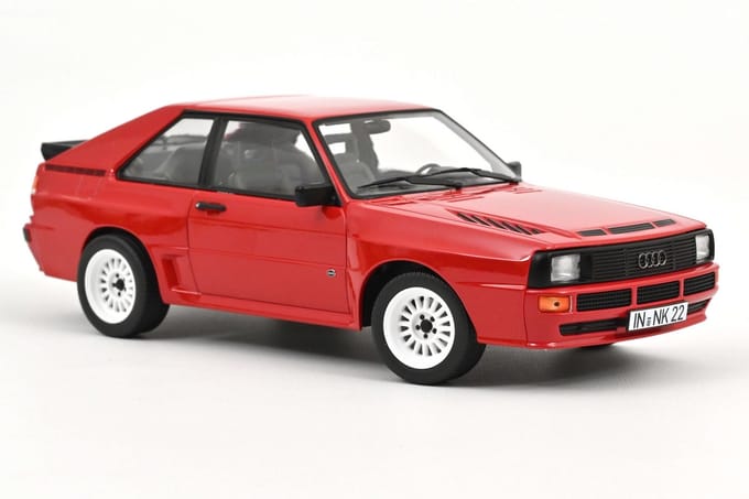 Norev Audi Quattro Sport 1985 / Modelauto Schaal 1:18