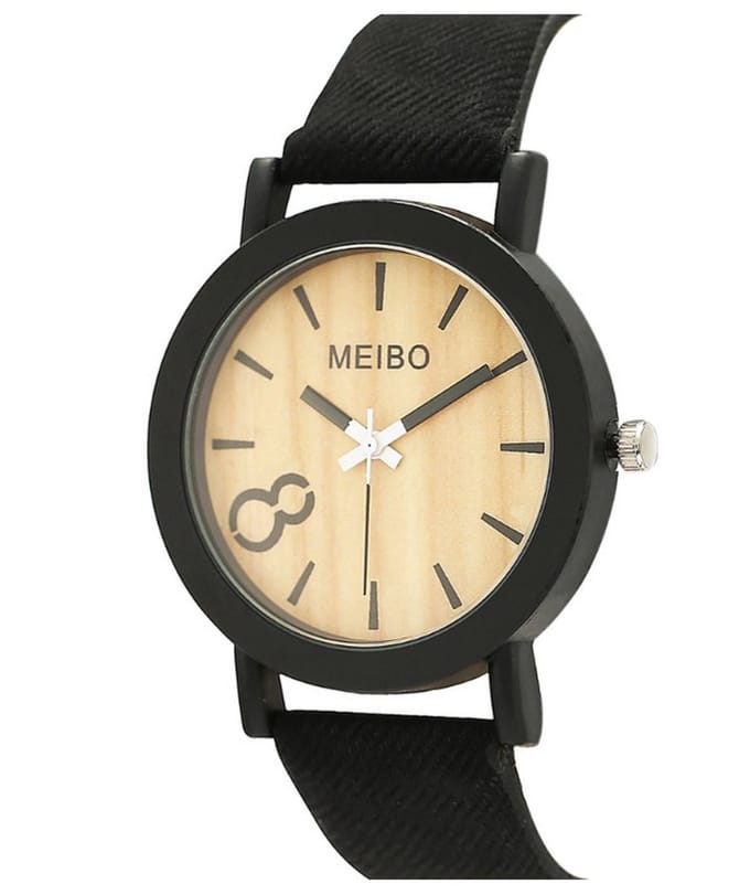 Horloge Sinobi ø 37 mm - Zwart - Inclusief horlogedoosje