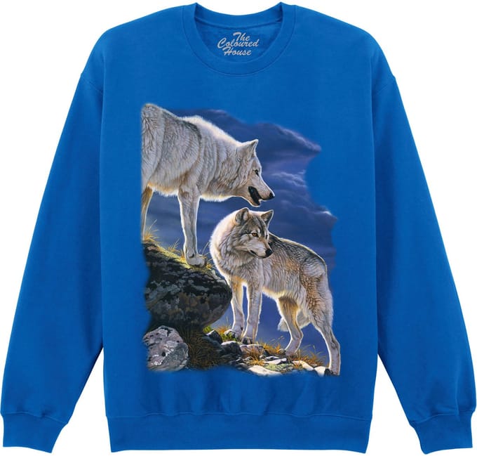 Tundra Wolf The Coloured House Sweater S