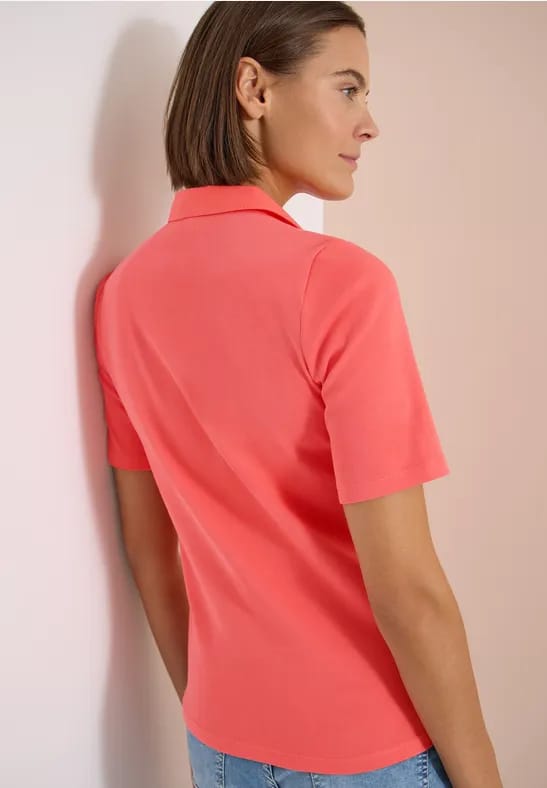 Basis polo met korte mouwen