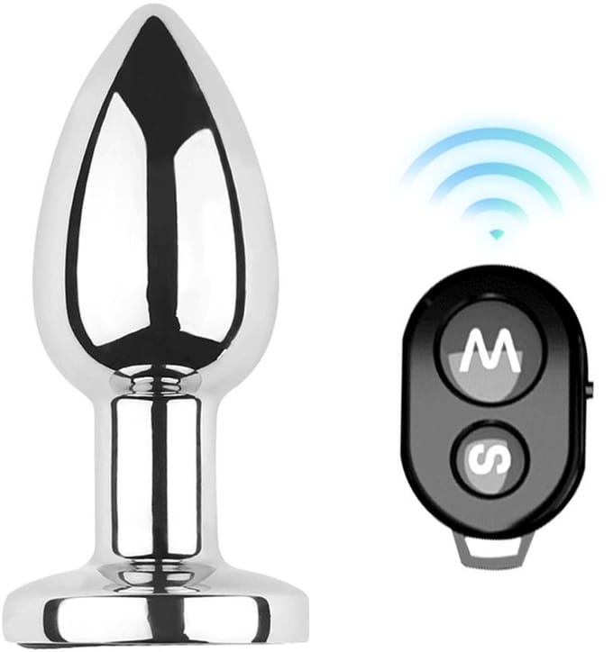 Kiotos - Vibrerende Buttplug - Oplaadbaar & Waterproof - Aluminium