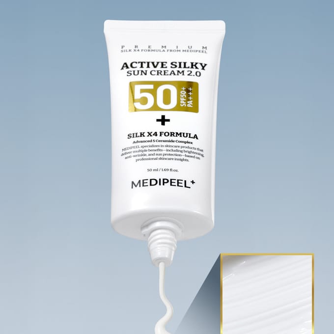 Actieve Zijdezachte Zonnecrème 2.0 SPF50+ PA+++ 50ml/1.69fl.oz.