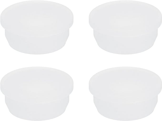 Flexibele T-Vormige Siliconen Stopper voor Gaten van 33-34 mm - 4 Stuks