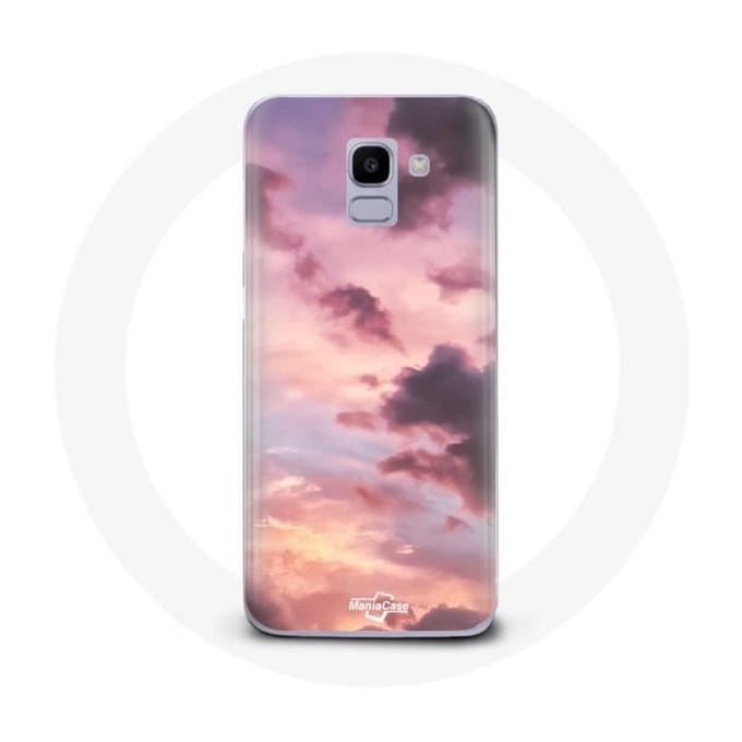 Coque pour Samsung Galaxy A8 2018 Fond de coucher de soleil