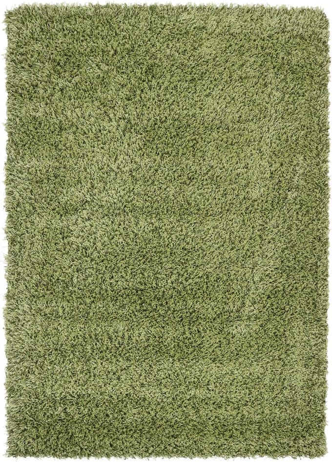 Vloerkleed Shaggy Plus 965 Green 200x290 cm