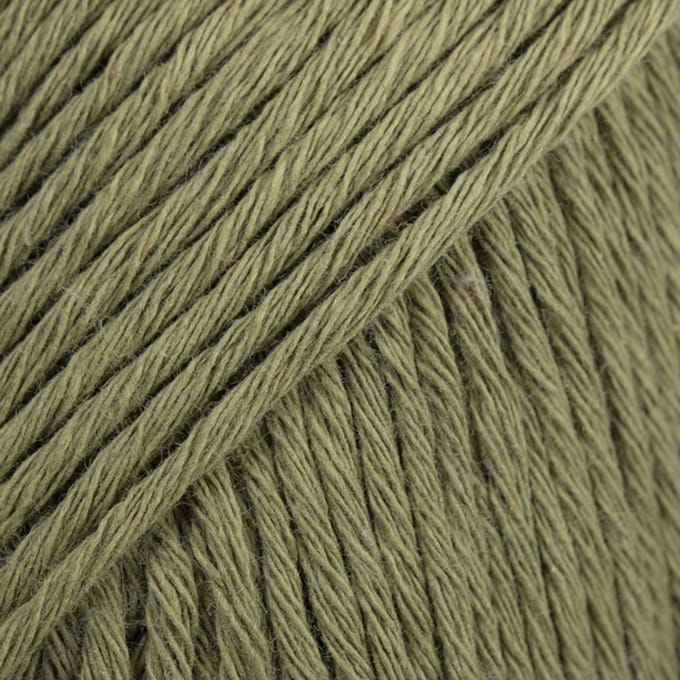 DROPS Cotton Light Uni Colour - 12 kakigroen - Katoen/Polyester Garen