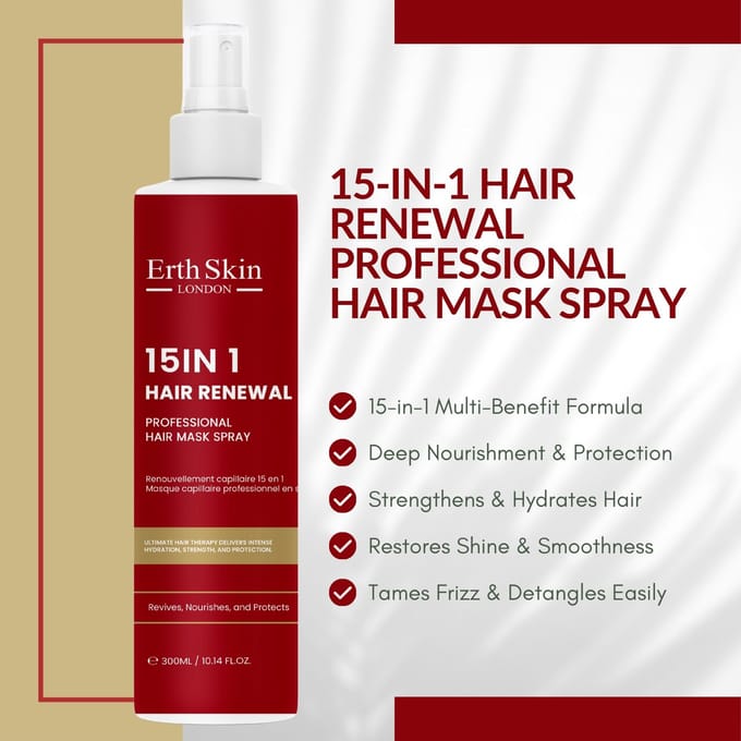 15-IN-1 HAARVERNIEUWING PROFESSIONAL HAARMASKER SPRAY 300ML