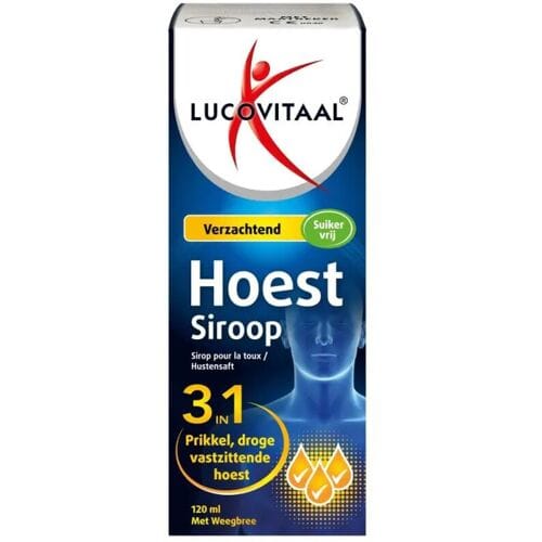 Lucovitaal Hoestsiroop 3 in 1 120 Milliliter