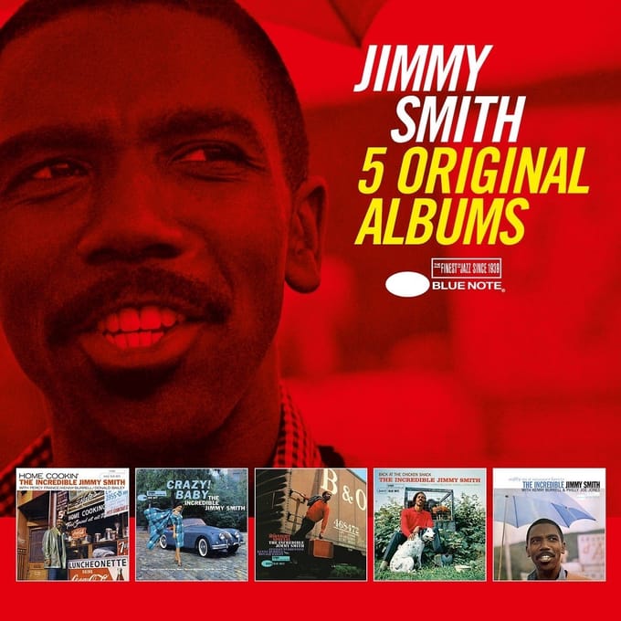 Jimmy Smith - 5 Original Albums (5 CD)