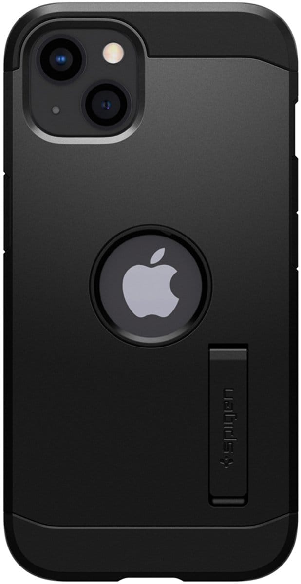 Spigen Tough Armor Apple iPhone 13 Hoesje Back Cover Zwart