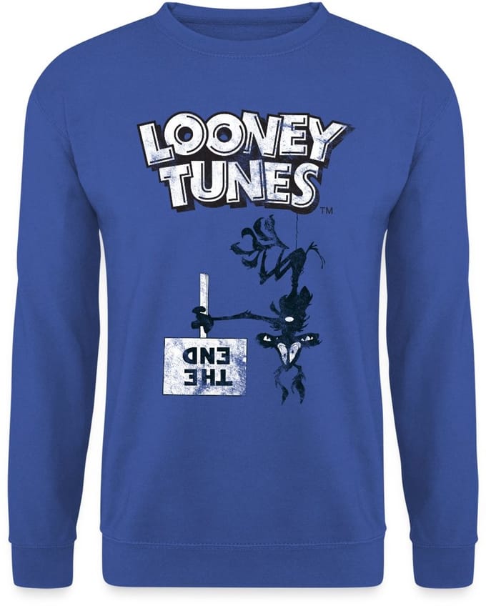 Looney Tunes Wile E. Coyote Sweater Heren
