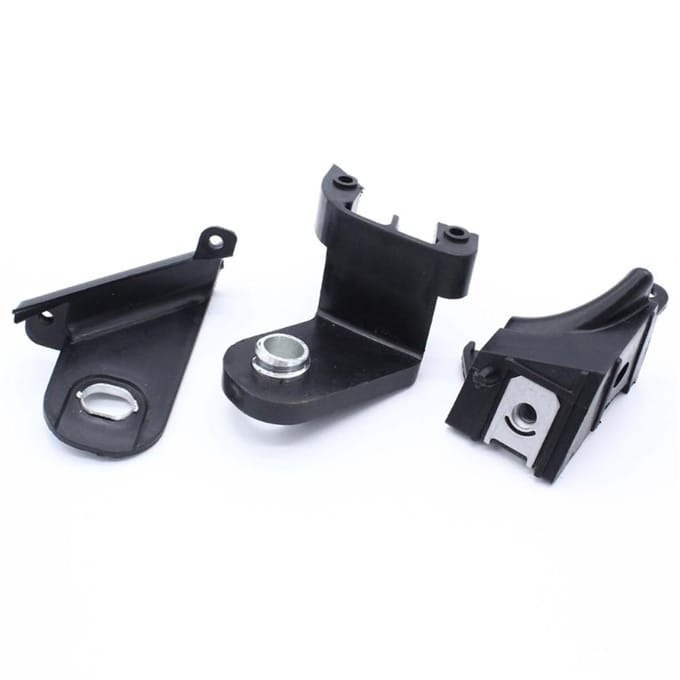 Kit de réparation de support de phare latéral droit, pour Fiat 500 Abarth 500 51816681 black