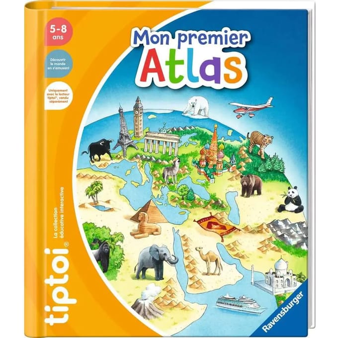 Mijn eerste tiptoi® atlas leerspelletjes Ravensburger
