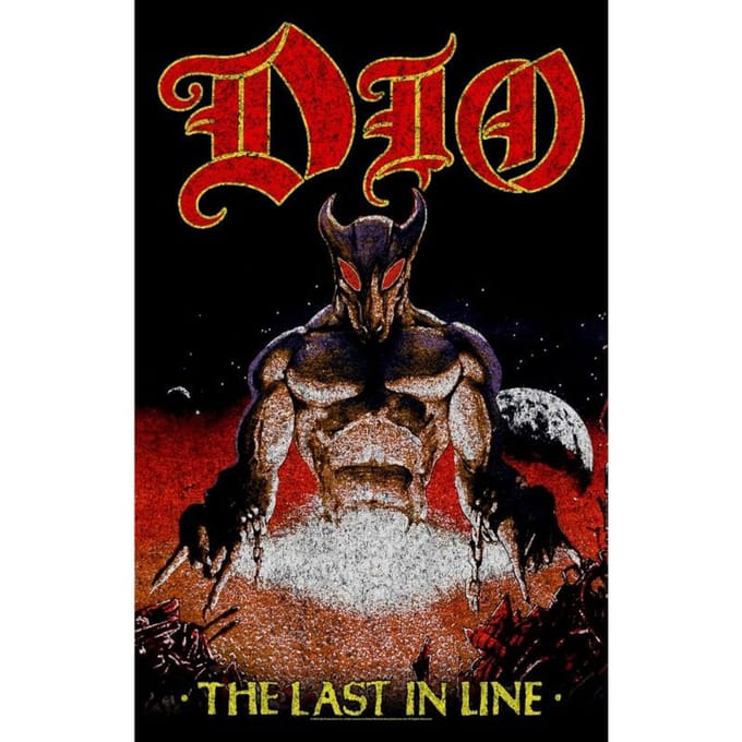 Dio Last In Line Unisex Vlag - meerkleurig - Standard