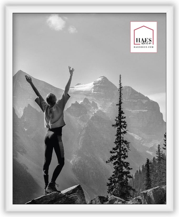 HAES DECO - Kunststof fotolijst 20x25 wit Easy Frame - EF12W