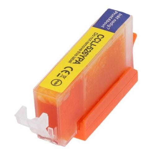 PrintAbout Inktcartridge CLI-526Y Geel geschikt voor Canon