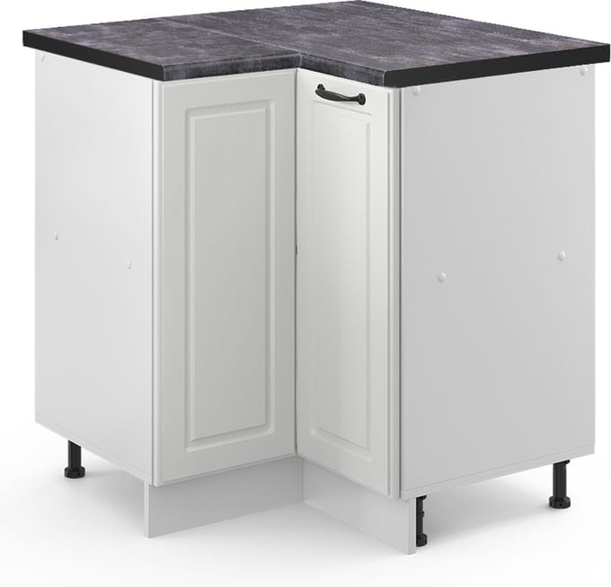 Vicco R-Line Hoekkast – 75.6 cm, WB Antraciet Wit Landhuis