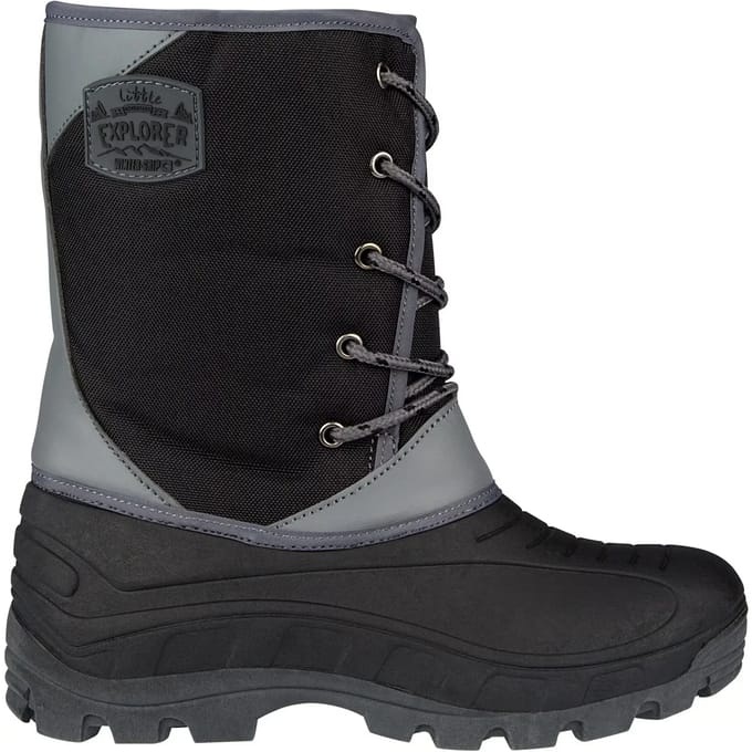 Winter-grip Snowboots Jr - Northern Hiker - Zwart/Grijs - 29/30