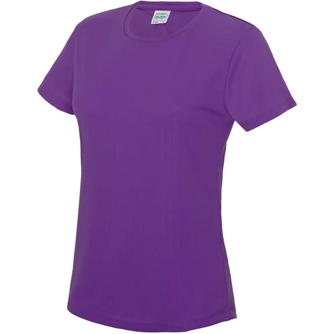 Dames sportshirt met korte mouwen 'Cool T' Magenta Magic - S