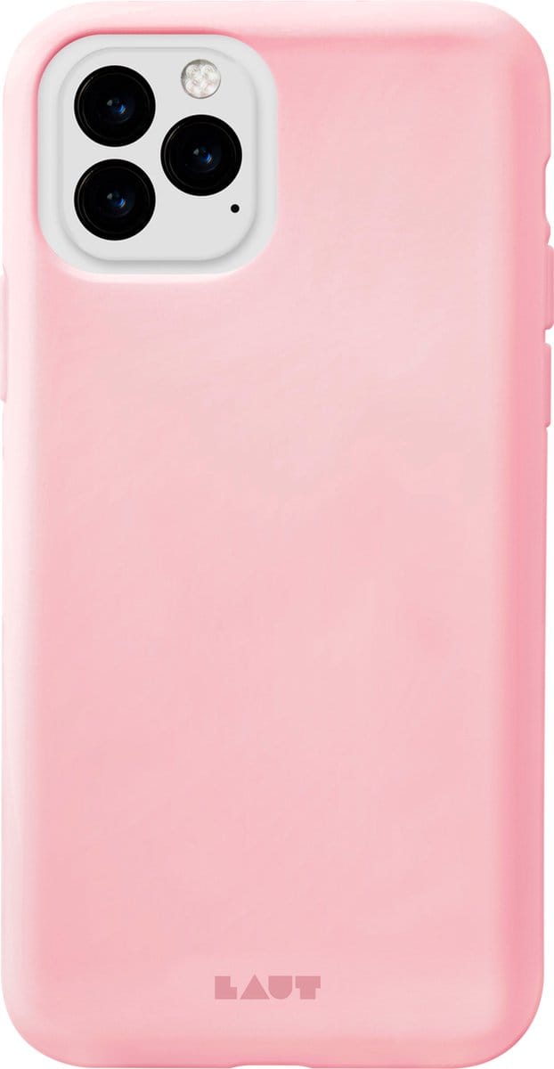 LAUT Pastel kunststof hoesje geschikt voor iPhone 11 Pro - roze