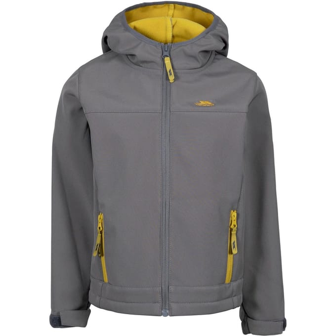 Trespass Kinder/Kids Faster Soft Shell Jas (Stormgrijs/Zwavel)
