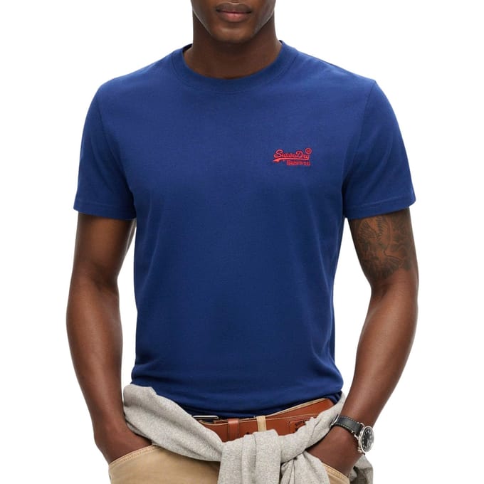 T-shirt Korte Mouw Superdry ESSENTIAL LOGO EMB TEE