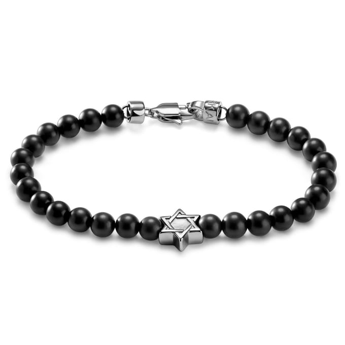 Unity | Armband van Onyx met Davidster