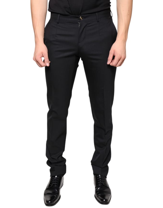 Klassieke Pas Broek Zwart