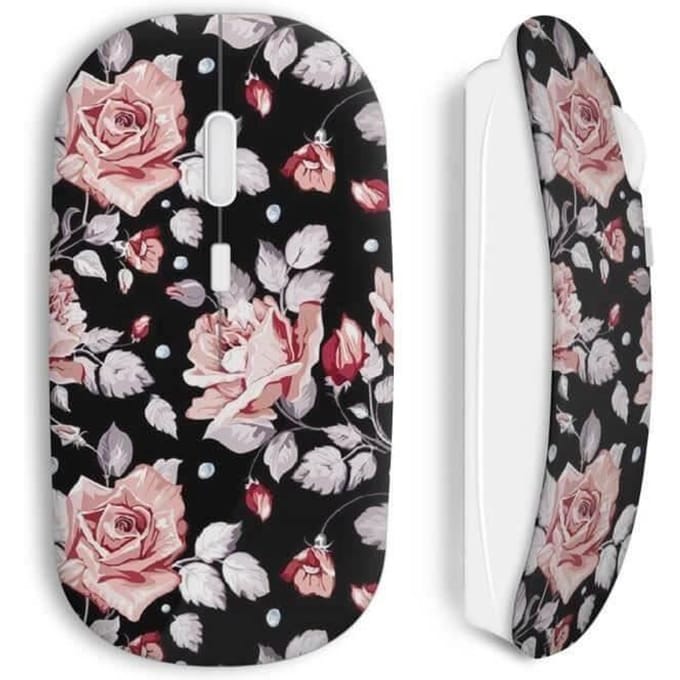Ontwerp met draadloze muisbloemen