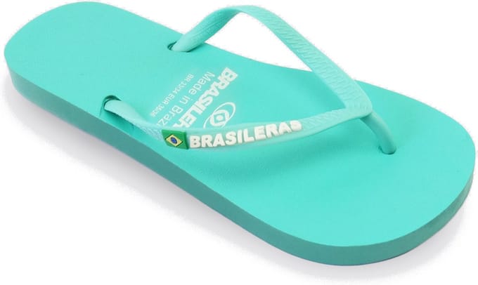 Brasileras Slippers dames- Groen water- 34/35