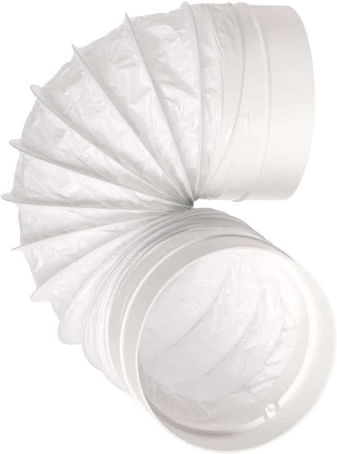 Flexibele Ventilatieslang Ø 125mm met Connector - PVC Ventilatiebuizen