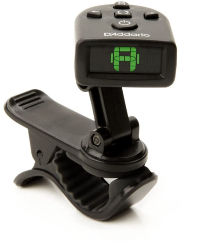 D'Addario PW-CT-13 Micro universeel Headstock Tuner - Stemapparaat