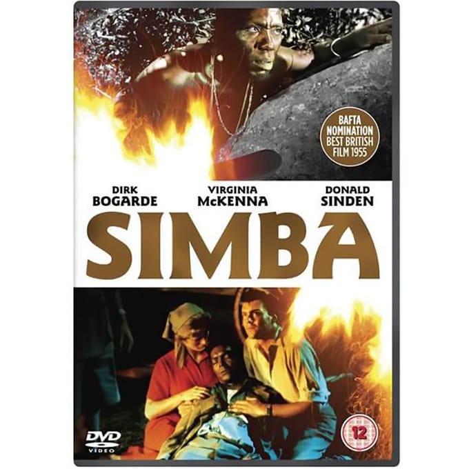 Simba [DVD] [1955] Donald Sinden, Virgina McKenna, Dirk Bogarde, Brian De