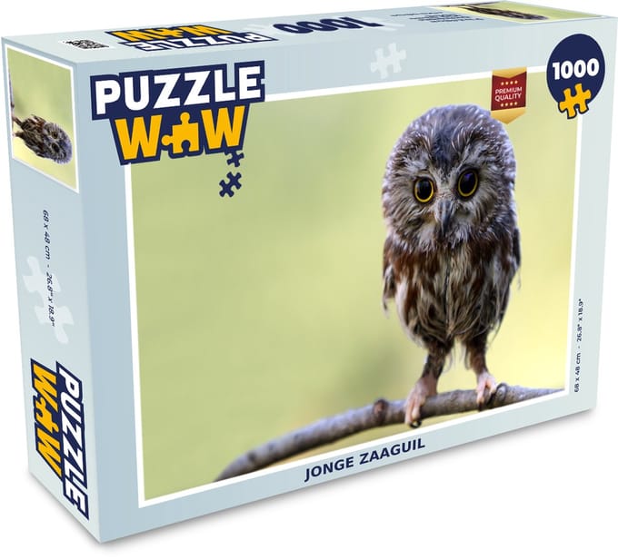 Puzzel Uil - Vogel - Bos - Legpuzzel - Puzzel 1000 stukjes volwassenen