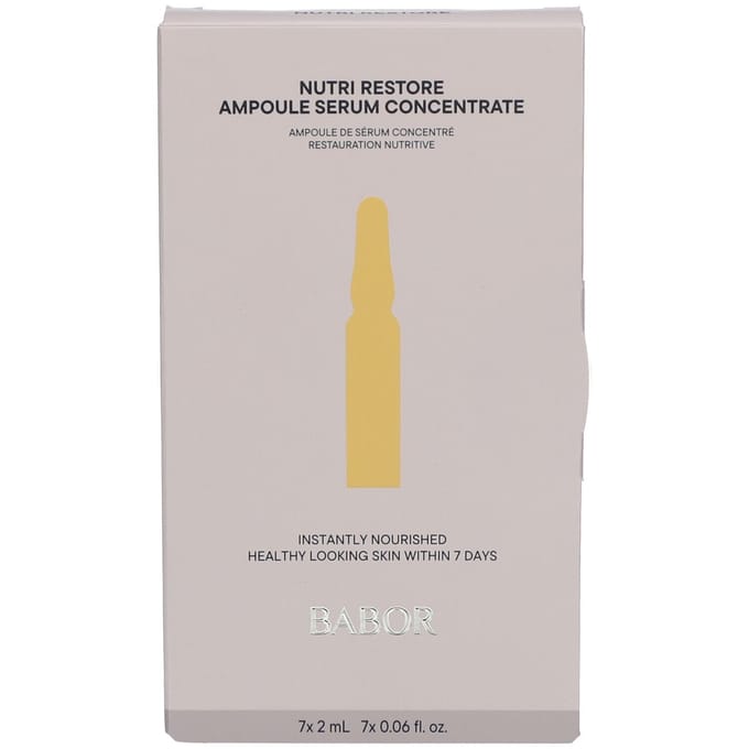 BABOR Nutri Restore Ampullen - 7 stuks voor een stralende huid 62 g