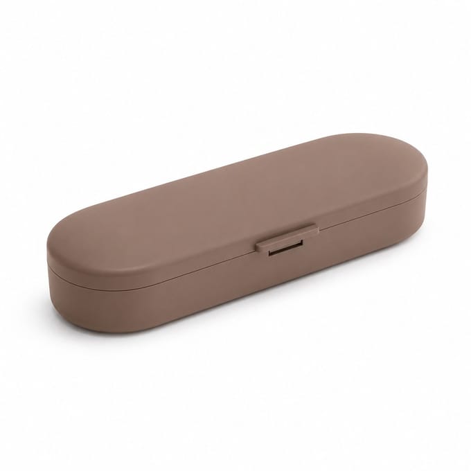 Cabantis® Mini Magnetische Pillendoos – Medicijndoosje met Vakjes – Compact & Discreet Reisformaat – Coffee