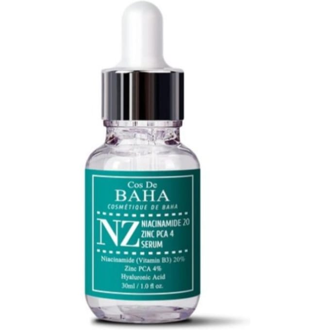 Sérum Cos De BAHA Niacinamide 20% + Zinc PCA 4% (30 ml) blue