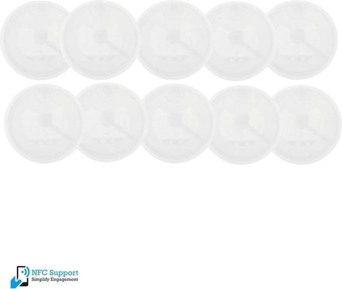 NFC On-metal tags set 10 stuks