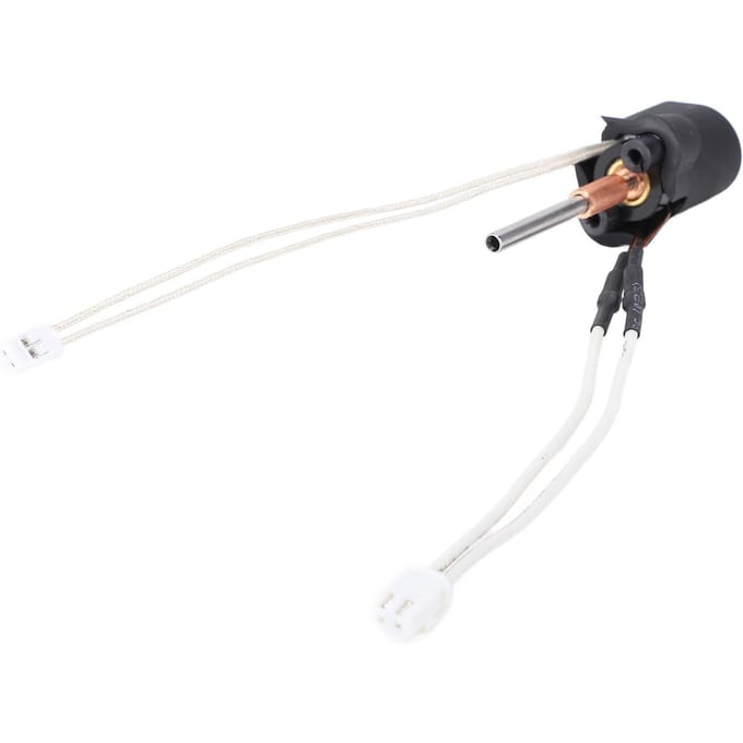Kit Hotend Céramique Haut Débit Impression Rapide Buse Bimétallique 0.4MM Hot End Intégré pour Ender 3 white