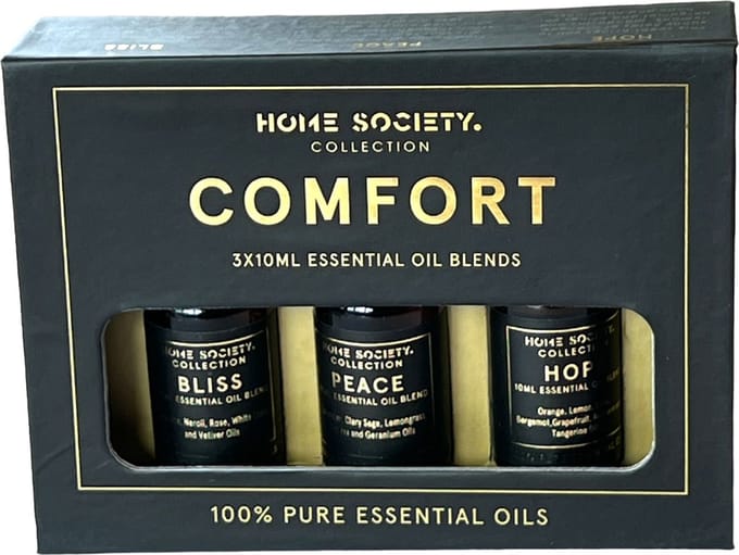 Luxe Geur olie Essential Oil Pack Comfort - 3 x 10ML - Bliss, Hope, Peach