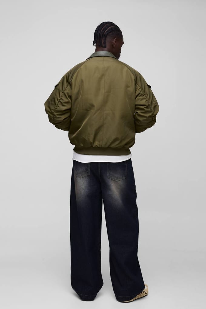 Parachute Baggy Washed Jeans | Vintage Blue | Size 52R