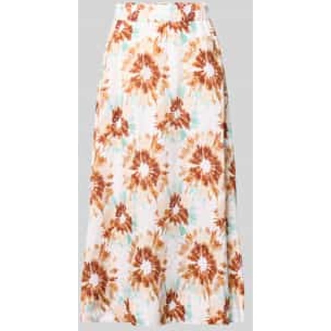 Midirok van puur linnen model 'Clair'