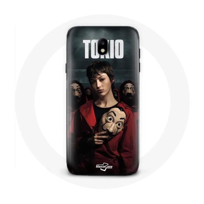 Case voor Samsung Galaxy J5 2017 La Casa De Papel Tokyo Masker