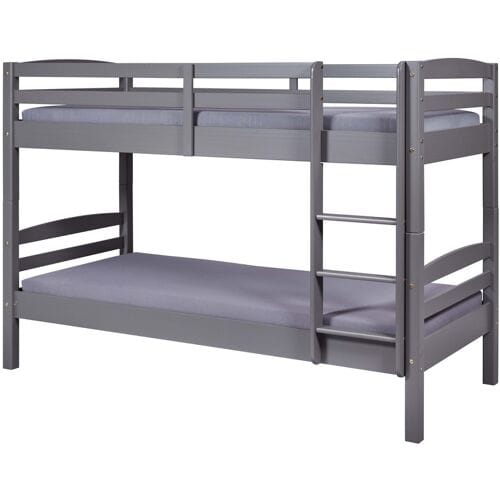 Stapelbed Lavi - antraciet - Interlink - Stapelbedden - Antraciet - Hout - Stapelbedden - Stapelbed