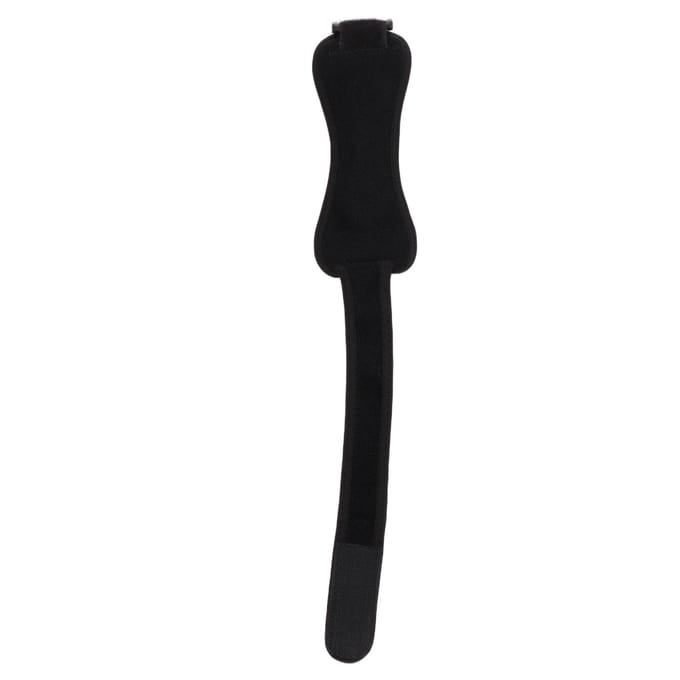 Sangle Rotulienne de Compression Noire Épaissie Respirante Réglable Genouillère de Soutien white