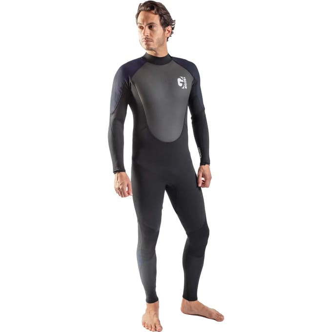 Volledige combinatie met lange mouwen GUL G-Force Flatlock 3 Back-Zip