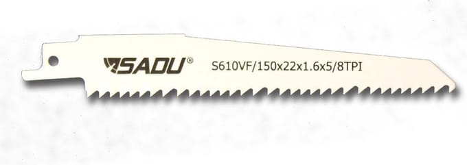 Recipro Sadu S 610 VF 150x22x1,6x5/8 TPI - per 5